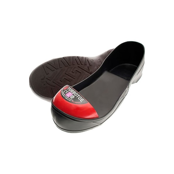 Impacto TURBOTOE Steel Toe Cap Overshoe Lrg 10-13, Flexible & Pliable PVC, Antislip Sole, Waterproof TTUL - main